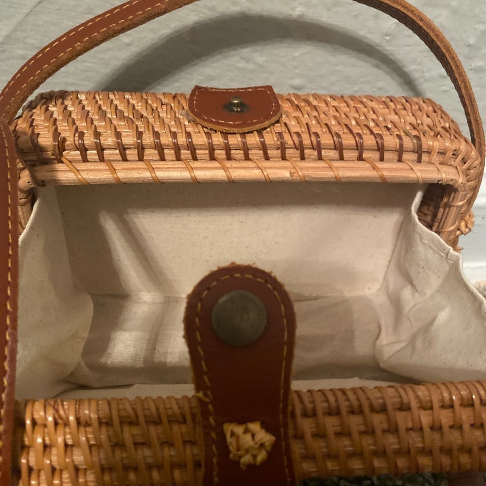 Wooden Rectangular Purse - image 2